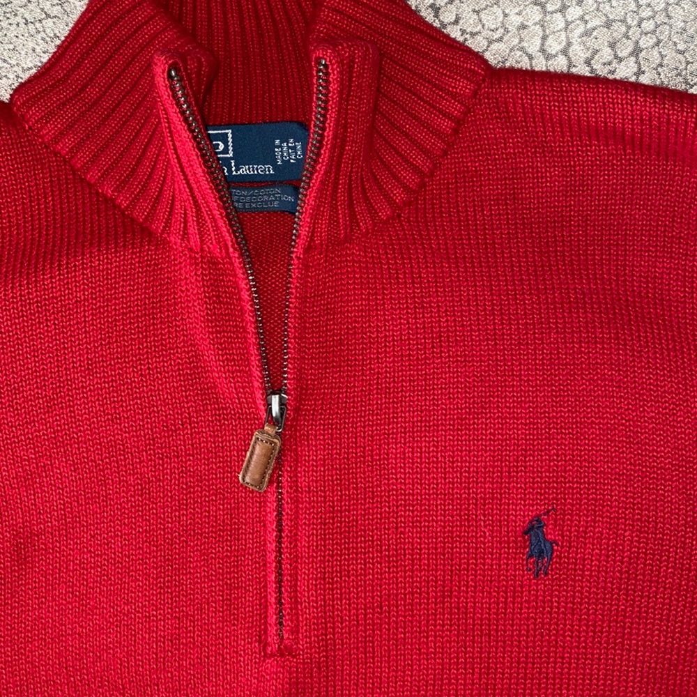 Polo by Ralph Lauren Quarter Zip Sweater